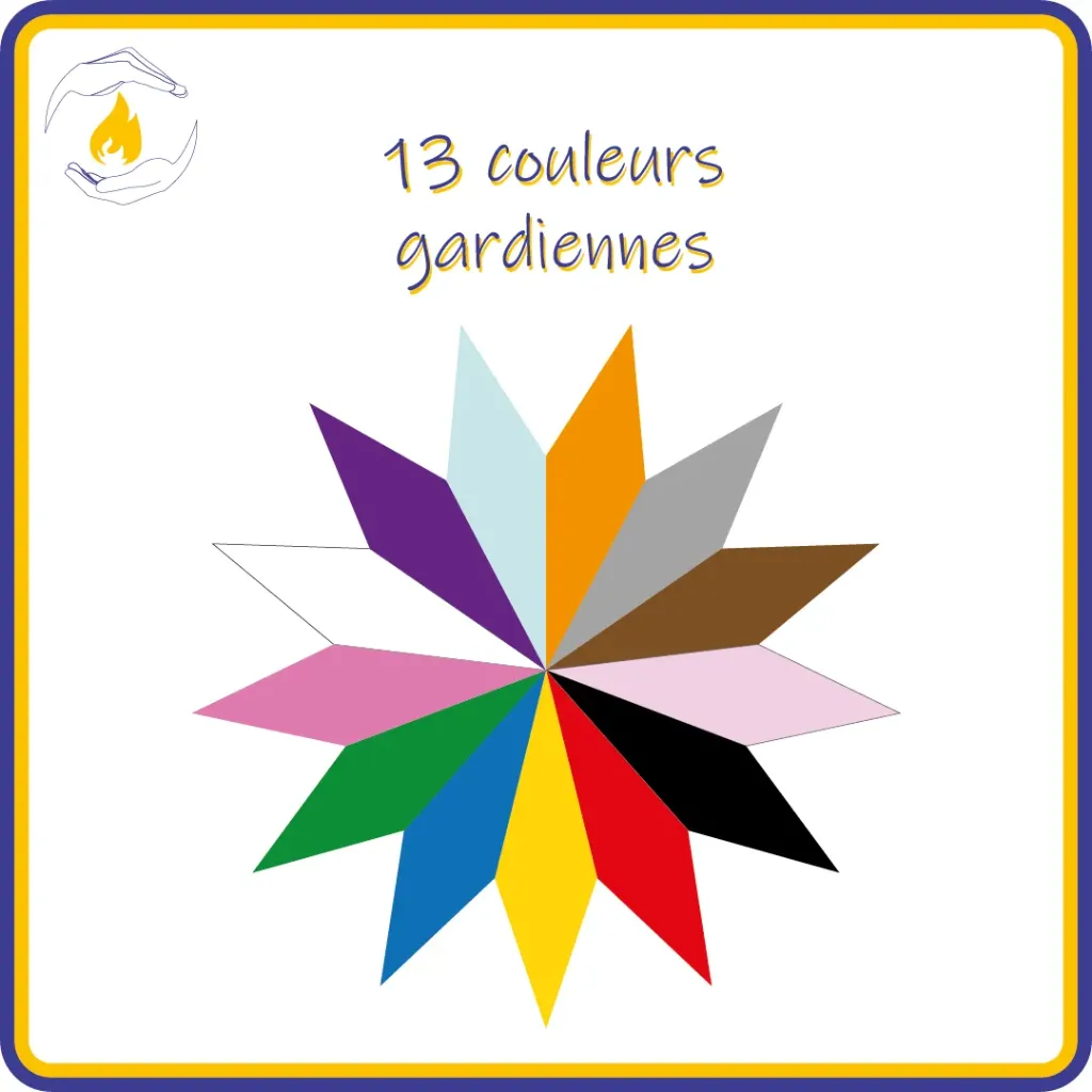 13 couleurs gardiennes (En visio, Avec box)